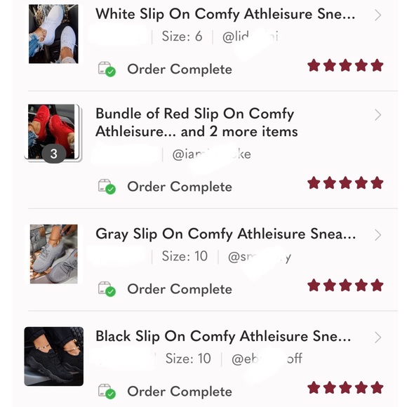 Black Slip On Comfy Athleisure Sneakers - Picture 8 of 10